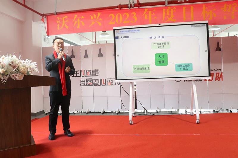 豪门国际2023年度经营目标誓师启动大会