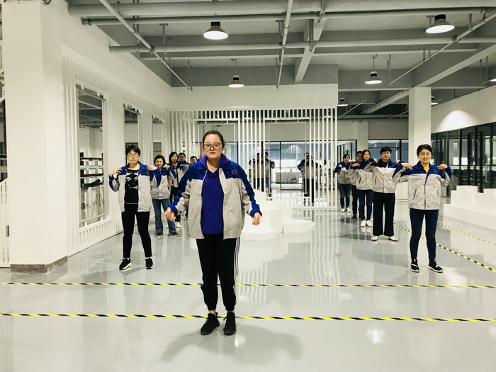 快乐工作 健康生活 豪门国际2020版工间操走起！